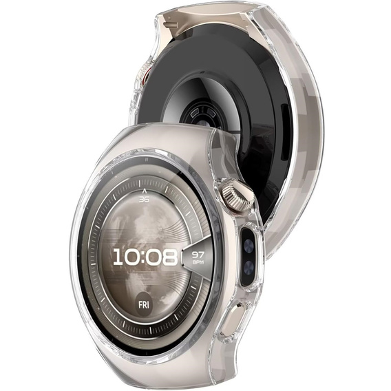 Etui ochronne do Huawei Watch 5 42mm, przezroczyste