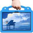 Etui do Lenovo Tab M11 / Huawei MatePad SE 11", Cute Patterns, z podstawką, niebieskie
