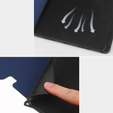 Etui do Lenovo Tab M11, Business Card and Pen Slot, niebieskie