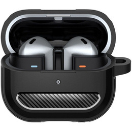 Etui SPIGEN na Słuchawki Galaxy Buds 3 / 3 Pro, Rugged Armor, czarne