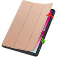 Etui do T-Mobile T Tablet 2 5G, Smartcase, złote