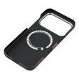 Etui do iPhone 17 Pro Max – magnetyczne z włókna aramidowego, żółte