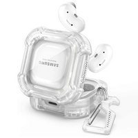 Etui Dexnor na Słuchawki Galaxy Buds 2 / 2 Pro / Pro / Live, Przezroczyste