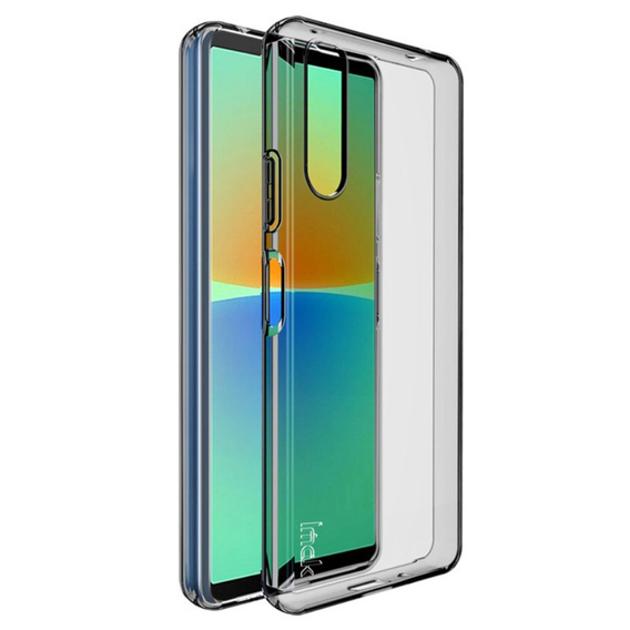 Etui IMAK do Sony Xperia 10 IV 5G, UX-5 Series Slim, przezroczyste / czarne