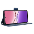 Etui z klapką do Oppo A5 Pro 5G, Card Slot, granatowe