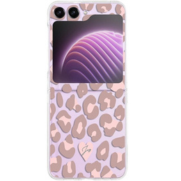Etui do Samsung Galaxy Z Flip 5 5G, Hard Case, Różowe, Pantera
