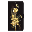 Etui z klapką do Infinix Hot 40i, Wallet, Butterfly rose