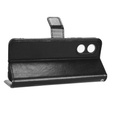 Etui z klapką do Oppo A17, Crazy Horse Wallet, czarne