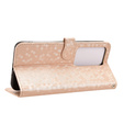 Etui z klapką do Xiaomi Redmi 15 5G / 4G, Wallet Rhombus, złote