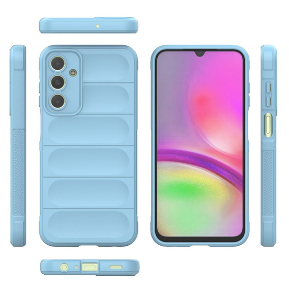 Etui do Samsung Galaxy A25 5G, Gaming Shockproof, niebieskie + szkło 9H