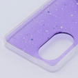 Etui do Oppo A58 4G, Glittery, fioletowe