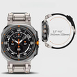 Pasek ERBORD ProTech do Samsung Galaxy Watch Ultra 47mm (2025 / 2024), Czarny