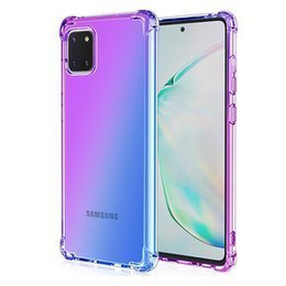 Etui Gradient Dropproof do Samsung Galaxy A22 5G, Fioletowe / niebieskie