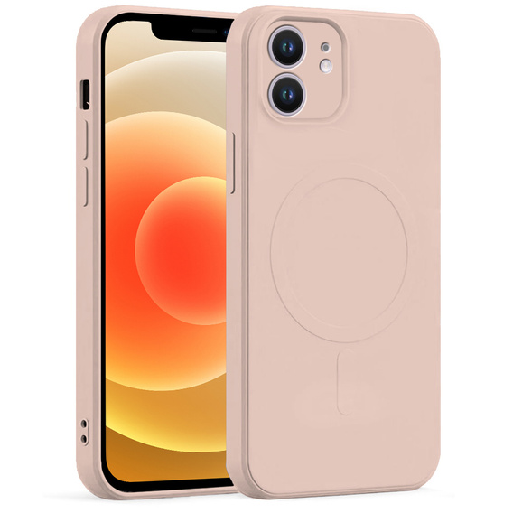 Etui Silicone Mag Cover do iPhone 11, Różowy