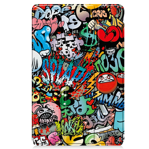 Etui do Xiaomi Redmi Pad Pro / Xiaomi Poco Pad, Smartcase, graffiti