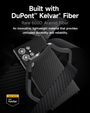 Etui do Samsung Galaxy S24 Ultra, ERBORD Full Kevlar, do MagSafe, czarne