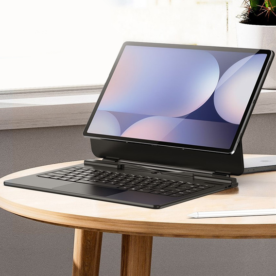 Etui z klawiaturą Bluetooth do Samsung Galaxy Tab S10 Ultra / S9 Ultra / S8 Ultra Dux Ducis – czarne