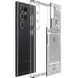Etui Spigen do Samsung Galaxy S24 Ultra, Ultra Hybrid, Zero One, Białe