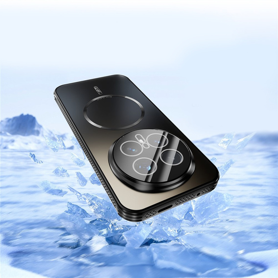 Etui ochronne do Honor Magic 8 Pro, do MagSafe, czarne