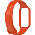 Pasek Silikonowy do Xiaomi Redmi Smart Band 2 / Xiaomi Smart Mi Band 8 Active, Pomarańczowy