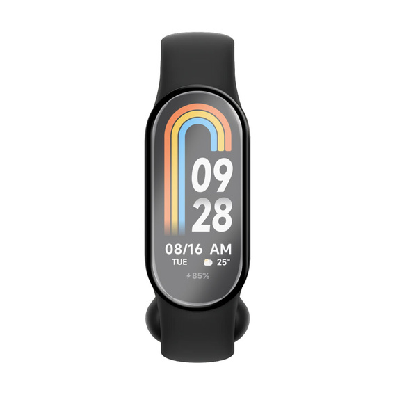 2x Szkło Hybrydowe ERBORD do Xiaomi Smart Band 10 / 9 / 8