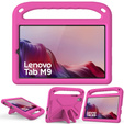 Etui dla dzieci do Lenovo Tab M9, dziecięce z uchwytem, Różowe