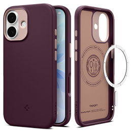 Etui Spigen do iPhone 17, Nano Pop Mag MagSafe, Burgundy Bean