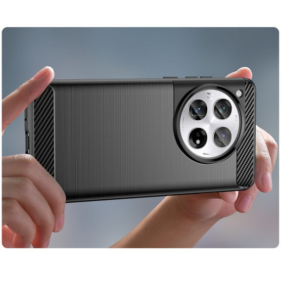 Etui do OnePlus 12 5G, Carbon, czarne