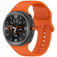Pasek Silikonowy do Samsung Galaxy Watch 8 / 8 Classic, Pomarańczowy