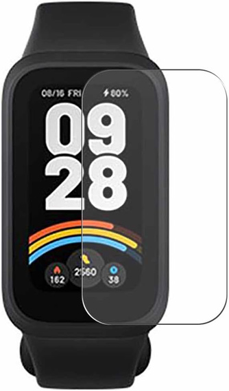 2x Szkło Hartowane ERBORD do Xiaomi Smart Band 9 Active, z ramką do montażu