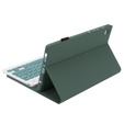 Etui z klawiaturą do Samsung Galaxy Tab A7 Lite 8.7 T220 / 225, zielone
