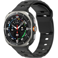 Pasek Silikonowy do Samsung Galaxy Watch Ultra 47mm, Czarny