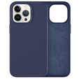 Etui ERBORD do iPhone 13 Pro, Silicone, Dark Blue