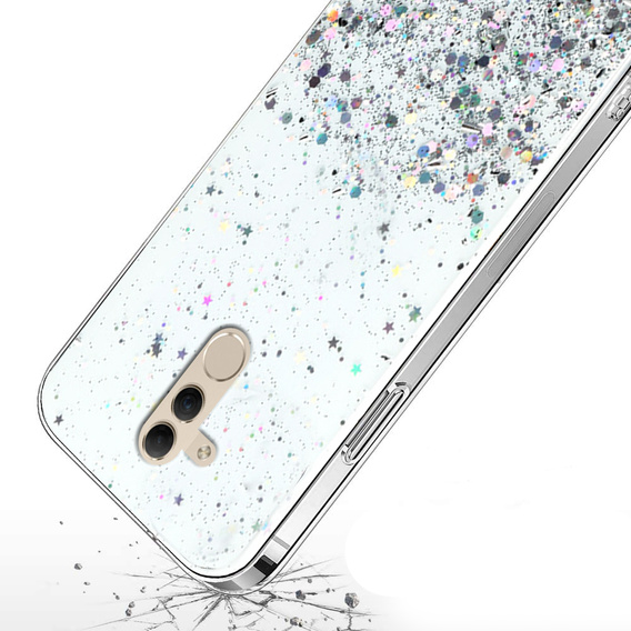 Etui do Huawei Mate 20 Lite, Glittery, przezroczyste