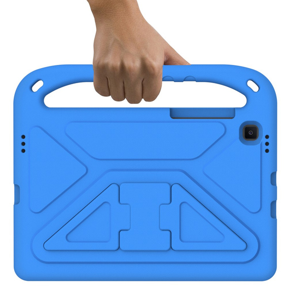 Etui dla dzieci do Samsung Galaxy Tab S6 Lite 10.4" 2020/2022/2024, dziecięce z uchwytem, niebieskie