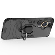 Etui do Huawei Nova 11 Pro, Kickstand Ring, czarne