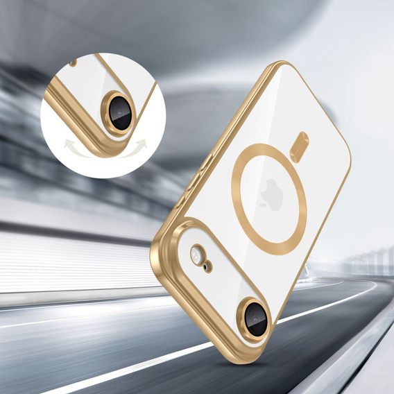 Etui do iPhone Air Electro MagSafe – złote