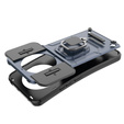 Etui pancerne do Realme 14 Pro+ 5G, CamShield Slide, niebieskie