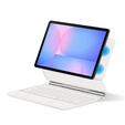 Etui z klawiaturą do Samsung Galaxy Tab S10 FE Magnetic Keyboard Touchpad - białe