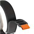 Pasek Nylonowy do Apple Watch 1/2/3/4/5/6/7/8/9/10/11/SE Ultra 1/2/3 42/44/45/46/49mm, Szary/Pomarańczowy