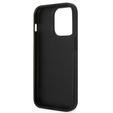 Etui Karl Lagerfeld do iPhone 14 Pro Max, Saffiano Choupette Head Patch, srebrne