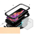 Etui do iPhone 15 Plus, R-JUST CamShield Slide, pancerne, czarne