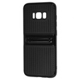 Etui Hybrid Carbon Stand Case Samsung Galaxy S8 - Black