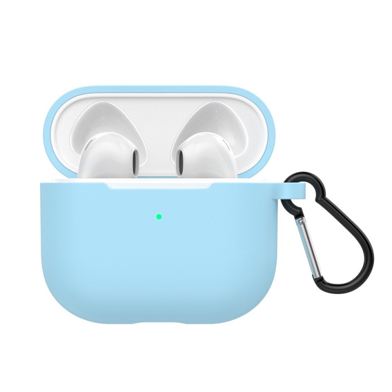 Etui Silicone na Słuchawki Apple Airpods 3 - Sky Blue