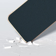 Etui do Samsung Galaxy S23 FE, Cowhide Leather, zielone