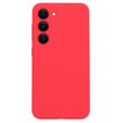 Etui do Samsung Galaxy S23 Plus, Silicone Lite, czerwone