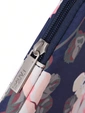 Etui na Laptopa 13" z Nadrukiem Różanym - Granatowe