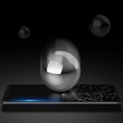 Szkło Hartowane do Sony Xperia 10 V, Dux Ducis pełne na cały ekran z czarną ramką, szybka