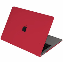 Etui do Macbook Pro 14.2 A2442, HardShell, czerwone