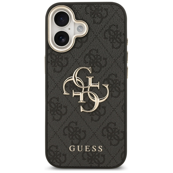 Etui GUESS do iPhone 17, 4G Big Metal Logo, czarne